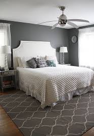 We've outlined a few master bedroom ideas that will help your space feel more layered. Grey White And Metallic Bedroom Benjamin Moore Amherst Grey Master Bedroom Makeover Home Decor Bedroom Makeover Before And After