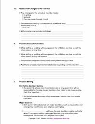We encourage everyone to use this form to assist in evaluating and settling parenting time disputes. 4 Free Printable Forms For Single Parents Parenting Plan Worksheet Parenting Contract Parenting Plan