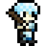 16x16 Gintoki Pixel Art Character Design Pixel