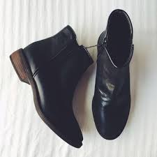 Black Ankle Boots With Brown Heel Zara Flat Leather Ankle Boots Boots Leather Ankle Boots Flat Leather Ankle Boots