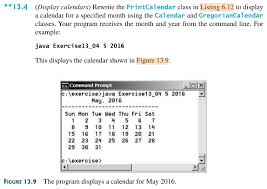 Print Calendar In Java In 2020 Print Calendar Calendar Printables Calendar
