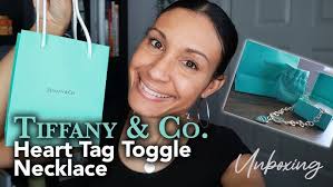 Tiffany & Co. Heart Tag Toggle Necklace Unboxing
