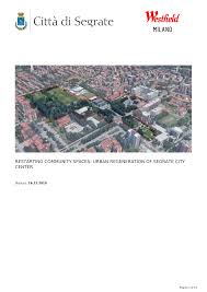 RESTARTING COMMUNITY SPACES: URBAN REGENERATION ...