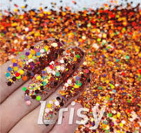 Orange Glitter Collection