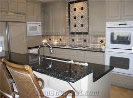 Classic, contemporary blue and white color scheme. Blue Pearl Granite Countertop From Pakistan 246133 Stonecontact Com