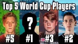 Qualifications are all complete for the event, which will take place in new york city from july 26 to 28. Top 5 Players To Win World Cup Fortnite Solo Duo Power Rankings Youtube