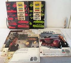 Napa Martin Senour Paints Automotive Color Directory 1970
