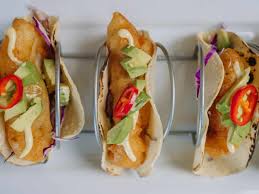 5 pat the fish dry with kitchen paper. Baja Style Fish Tacos Maine Seafood