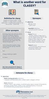 Synonyms For Classy Thesaurus Net