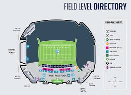 Stadium Maps Centurylink Field Centurylink Field