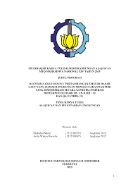 Maybe you would like to learn more about one of these? Pdf Bacterial Gold Mining Pertambangan Emas Di Dasar Laut Yang Ramah Lingkungan Menggunakan Bakteri Yang Dimodifikasi Secara Genetik Inspirasi Bioteknologi Dari Qs An Nahl 14 Dan Qs Fathir 12