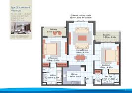 Almeria Apartments Floor Plans The Wave Muscat Oman