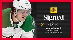 Find mattias janmark stats, teams, height, weight, position: Chicago Blackhawks On Twitter Signed Jan Forward Mattias Janmark Has Inked A One Year Contract That Runs Through The 2020 21 Season Blackhawks Https T Co Yv7futribf
