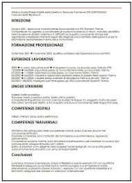 Esempio Di Curriculum Vitae Di Educatore Ilcvperfetto