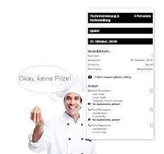 Restaurant Quittungsvorlagen