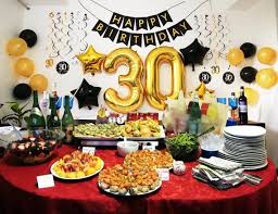 30th Birthday Party Decoration Ideas For Her 30th Birthday For Him Decorations For Man Woman Her Happy 30th Birthday Ideas 30 Years 30th Birthday Party Balloons Decor 50th Birthday Party Decorations Birthday Decorations For Men Simple Birthday Party