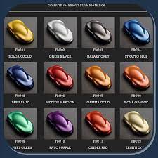 Paint Color Chart Car Colors