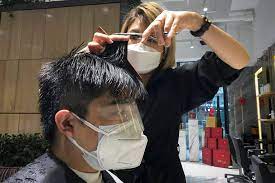 I bought hair extensions and some pictures to color match the type of hair color and high lights that i wanted. Will Hair Salons Close For Coronavirus Is A Haircut Safe Miami Herald
