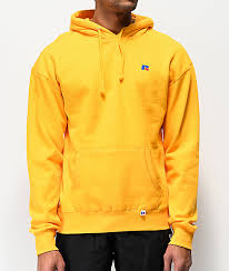 russell athletic mason gold hoodie