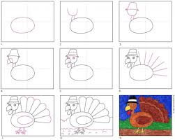 Draw carefully because most of the people mistake with this point. How To Draw A Cartoon Turkey Art Projects For Kids
