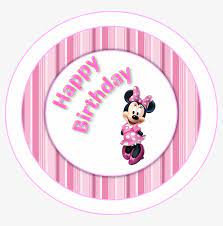 Mockey, donald, goofy, daisy and pluto are are all coming! Minnie In Pink Party Toppers Or Free Printable Candy Roommates Disney Minnie Mouse Bow Tique Giant Wall Transparent Png 783x748 Free Download On Nicepng