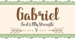All About The Name Gabriel Meaning Origin And Popularity Of Gabriel What Does Gabriel Mean Click For More Info Names With Meaning Boy Names Baby Boy Names