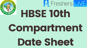 How to check htet result 2021. Hbse 10th Compartment Date Sheet 2020 Available Hbse 10th Compartment Exam Date 26 Oct Important Dates