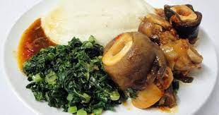 Mazondo Beef Trotters Served With Sadza Zimbabwe Food African Food Pork Trotter Recipe