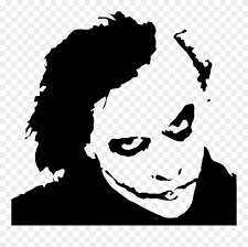 May 26, 2016 · mr. Heath Ledger Joker Stencil Black And White Joker Png Clipart 326707 Pinclipart