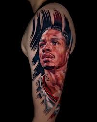 The Answer , #tattoo #tattoos #tattoostyle #colortattoo #colortattoos  #colortattooartist #colorrealism #tattooideas #tattooidea #alleniverson  #theanswer #nbalegend