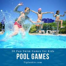20 Fun Swimming Pool Games For Kids Swimming Pool Games Pool Games Pool Activities