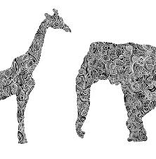 Check spelling or type a new query. Custom Animal Art Print India Ink Line Drawing Black White Etsy