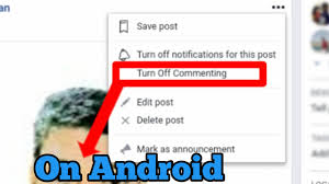We'll show you how you can limit commenting on your private posts if you're a social media user. How To Turn Off Facebook Comments On Android Public Post On Group Youtube