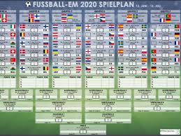 Der gruppenphase, die von märz bis november 2019 läuft und die playoffs der nations league, die im märz 2020 ausgerichtet wird. Em 2020 Termine Im Uberblick Spielplan Gruppen Teilnehmer Tickets Fussball