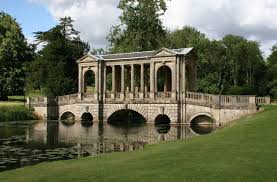 Stowe Park Palladian Bridge Stowe Gardens English Landscape Garden Stowe House