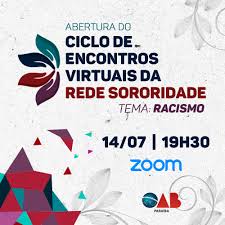 Sororidade é um termo relativamente novo que surgiu para nomear o sentimento de solidariedade e empatia a sororidade pode ser definida como o sentimento que une as mulheres em uma rede de. Oab Paraiba Encontro Virtual Rede Sororidade Realizara Debate Sobre Racismo Participe