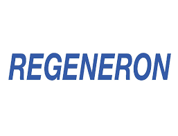 The regeneron pharmaceuticals company logo is seen on a building at the company's westchester campus in tarrytown, new york, u.s. Regeneron Logos