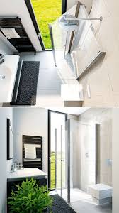 Erstes Bild Badezimmer Von Oben Fotografiert Zwischen Wc Und Bodentiefen Fenster Dusche Mit Fensterlosung Zwei Falttur Falttur Dusche Dusche Kleine Gaste Wc