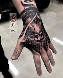 Maybe you would like to learn more about one of these? Japanese Ink On Instagram Cool Black And Grey Hand Tattoo By Zhiyong Tattoo Swipe To See A In 2021 Hand Tattoos For Guys Japanese Hand Tattoos Side Hand Tattoos