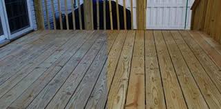Preparing New Pressure Treated Wood Deck To Take A Finish Paint Gurus Treated Wood Deck Deck Paint Pressure Treated Wood