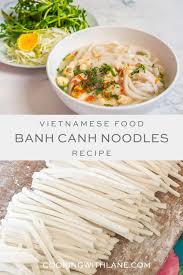 Vietnamese Banh Canh Soup With Homemade Noodle Instructions Recipe In 2020 Asian Pork Recipes Homemade Noodles Pork Rib Recipes