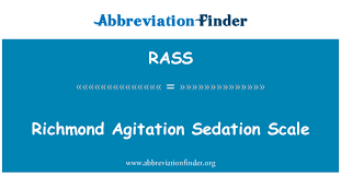 It was developed with efforts of different practitioners, represented by physicians, nurses and pharmacists. ØªØ¹Ø±ÙŠÙ Rass Ù…Ù‚ÙŠØ§Ø³ Ø§Ù„ØªØ®Ø¯ÙŠØ± Ø§Ù„Ø§Ù†ÙØ¹Ø§Ù„Ø§Øª Ø±ÙŠØªØ´Ù…ÙˆÙ†Ø¯ Richmond Agitation Sedation Scale