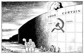 Cartoonists often use irony to express their opinion on an issue. The Cold War Era Sutori