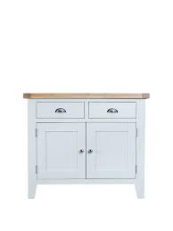 Rated 4.5 out of 5 stars. K Interiors Harrow Ready Assembled 2 Drawer 2 Door Sideboard White Oak Very Co Uk