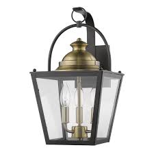 Acclaim Lighting Savannah Oil Rubbed Bronze Three Light Outdoor Wall Mount 1842orb Bellacor
