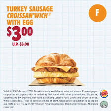 Free of charge 5pc small churros with any obtain with program code!. Burger King S Pore Latest Discount Coupons Valid Till Feb 2020 Has Sides From 1 And Savings Up To 5 On Food Great Deals Singapore