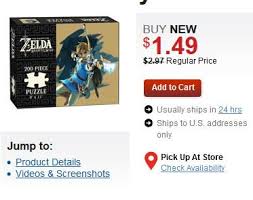 Preorder new games, sell & trade old games Cheap Ass Gamer On Twitter The Legend Of Zelda Breath Of The Wild Ancient Archer Link 200 Piece Puzzle 1 49 Via Gamestop Gamestop Exclusive Https T Co Exlyslnnmc Https T Co 38visbpufe