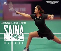 The biopic titled 'saina' went on floors a week ago and now creators have revealed the first look of shraddha as saina and she looks. Giy Mslzpafsqm