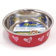 Remove petri dish lids just long enough to pour agar into dishes. Loving Pets Bella Dog Bowls Hearts Pittapatta Boutique