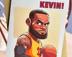 James Lebron. édition carte dédicacée